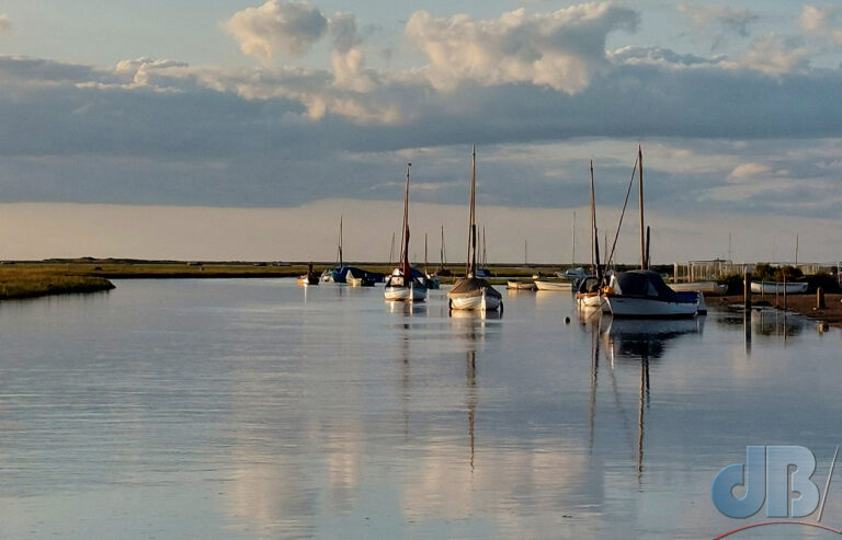 Blakeney Harbour, the only free harbour in England