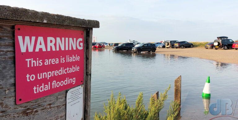 Underwater carpark, Blakeney